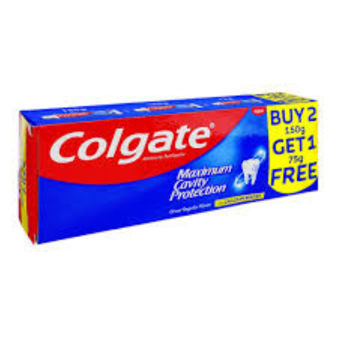 COLGATE MAXIMUM CAVITY 140G TWIN PACK